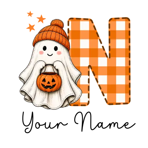 Halloween Alphabet N