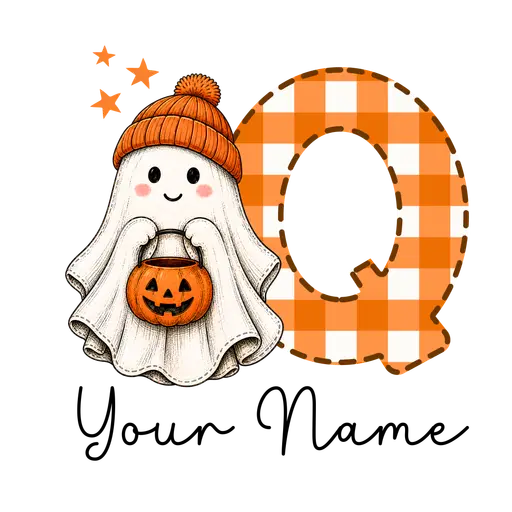 Halloween Alphabet Q