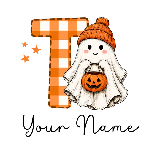 Halloween Alphabet T